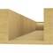 Ekena Millwork 6in. W x 4in. H x 32in. L Huntington Woodgrain TimberThane Rafter Tail, Primed Tan RFTUR06X04X32HUNRCPR - alternate 4